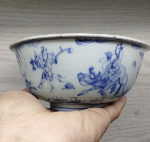 古玩陶瓷青花碗真品鑒賞圖