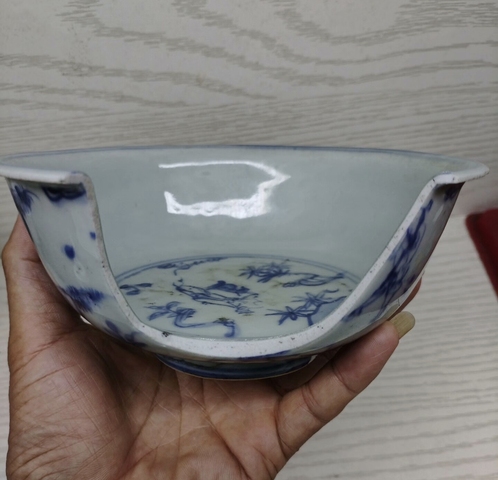 古玩陶瓷青花碗真品鑒賞圖