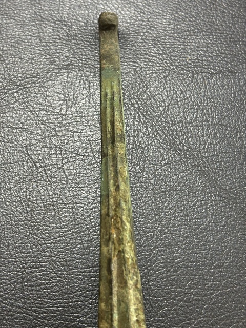 古玩銅器戰漢·琵琶??真品鑒賞圖