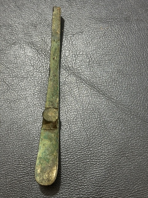 古玩銅器戰漢·琵琶??真品鑒賞圖