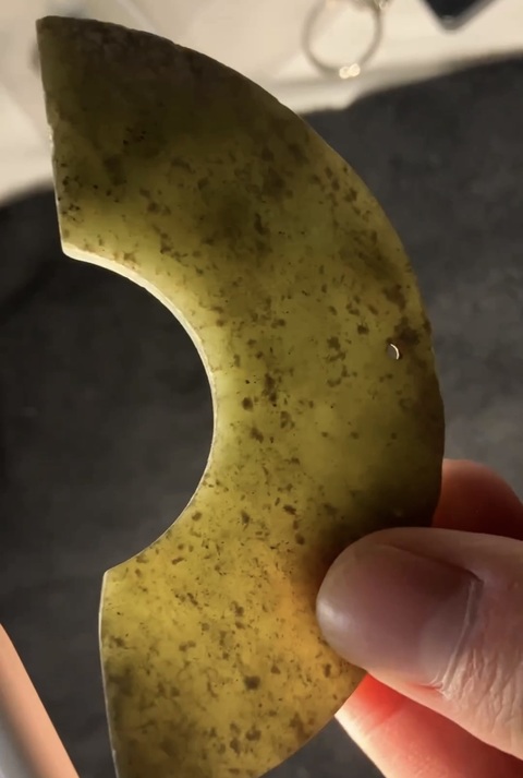 古玩玉器和田玉珩真品鑒賞圖