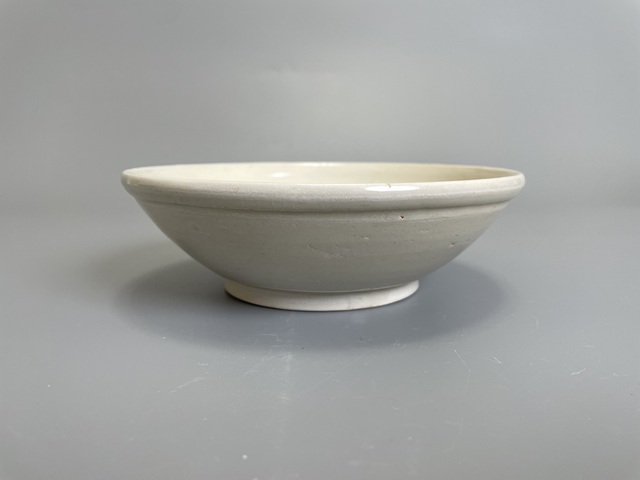 古玩陶瓷五代十國·白釉茶碗拍賣，當前價格2900元