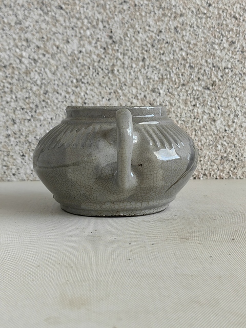 古玩陶瓷折枝花卉紋執壺拍賣，當前價格580元