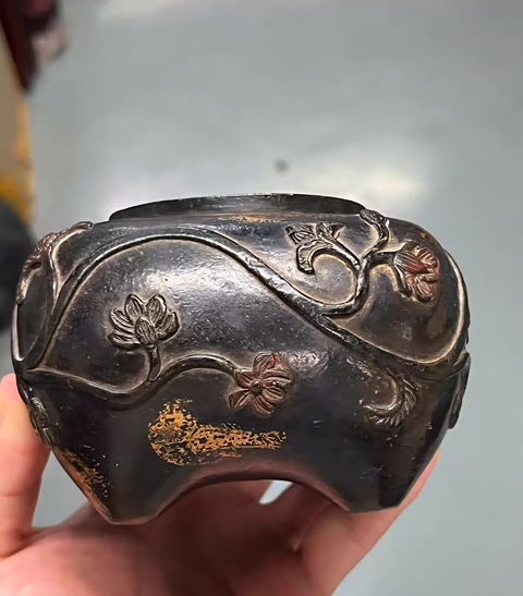 古玩銅器銅爐真品鑒賞圖