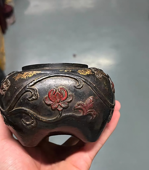 古玩銅器銅爐真品鑒賞圖