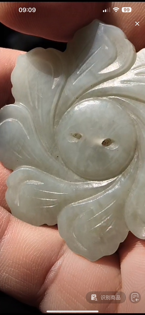 古玩玉器將軍扣真品鑒賞圖
