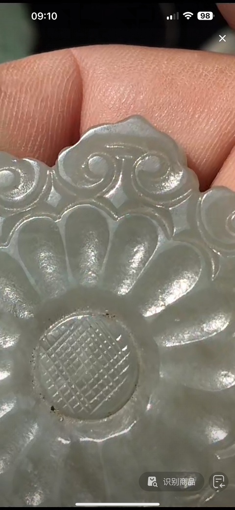 古玩玉器將軍扣真品鑒賞圖
