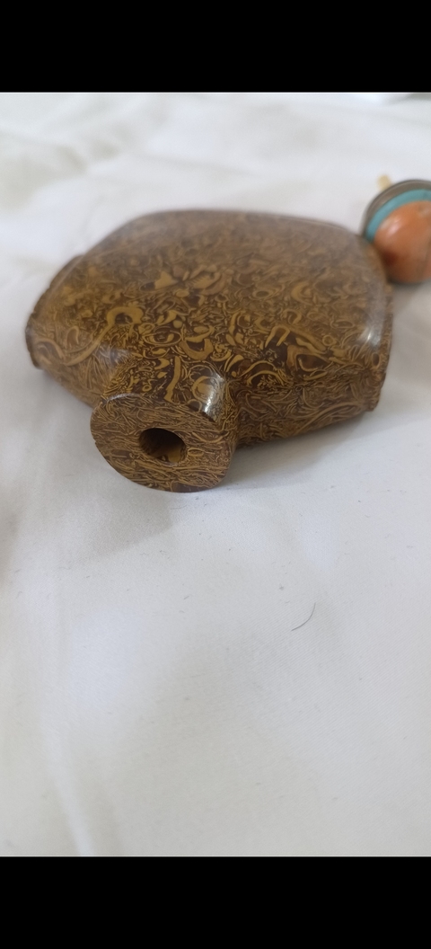 古玩玉器琉璃鼻煙壺真品鑒賞圖