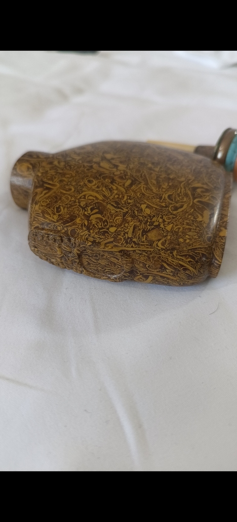 古玩玉器琉璃鼻煙壺真品鑒賞圖