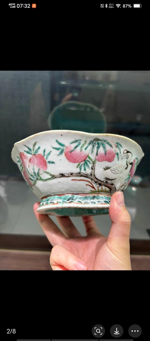 古玩陶瓷碗真品鑒賞圖