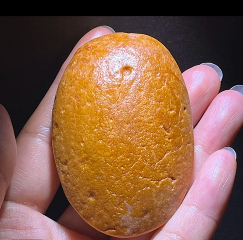 古玩玉器天然蜜蠟掛件真品鑒賞圖