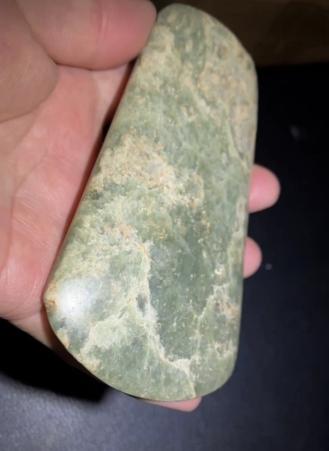 古玩玉器文化期玉斧真品鑒賞圖