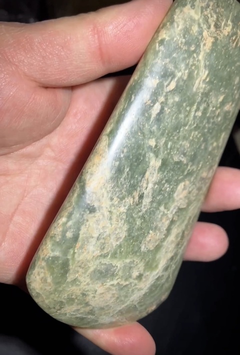 古玩玉器文化期玉斧真品鑒賞圖