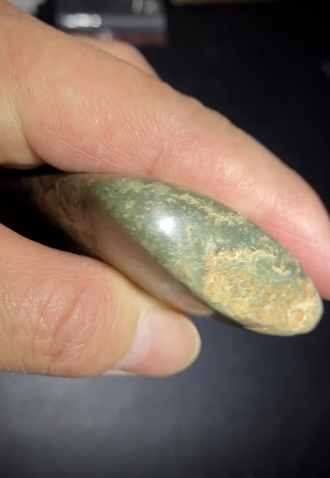 古玩玉器文化期玉斧真品鑒賞圖