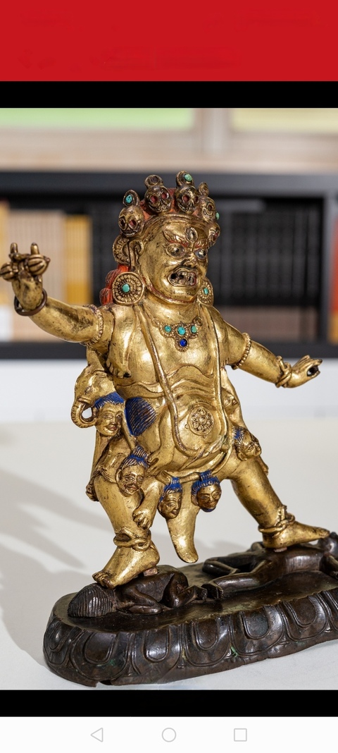 古玩銅器造像真品鑒賞圖