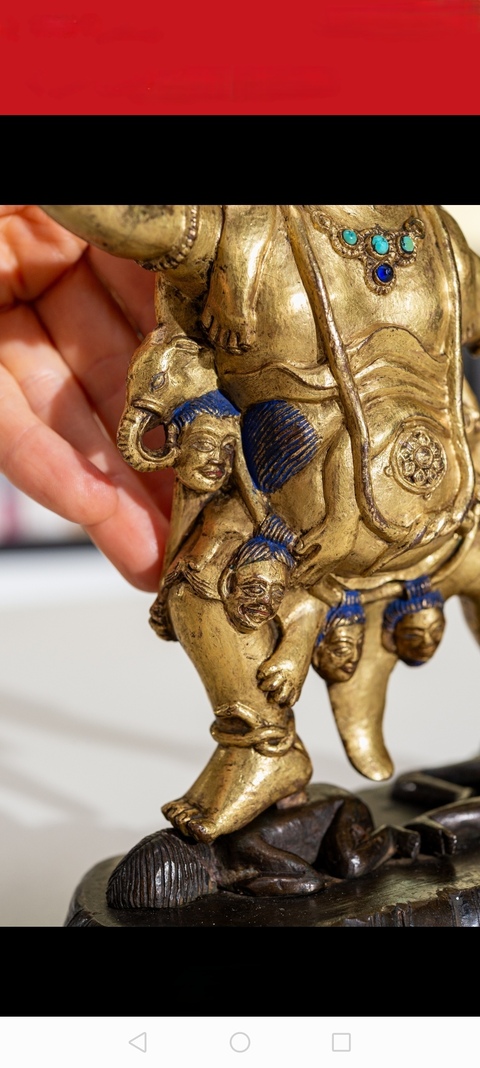 古玩銅器造像真品鑒賞圖