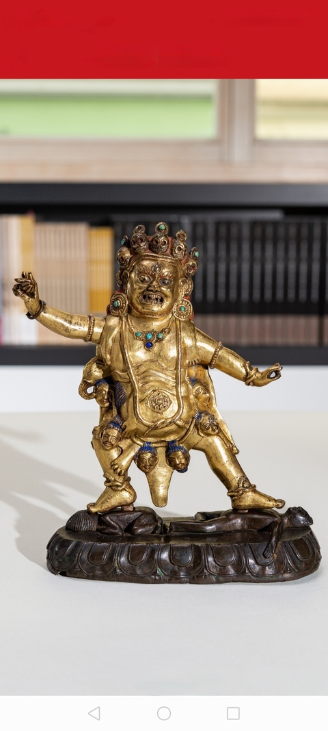 古玩銅器造像真品鑒賞圖