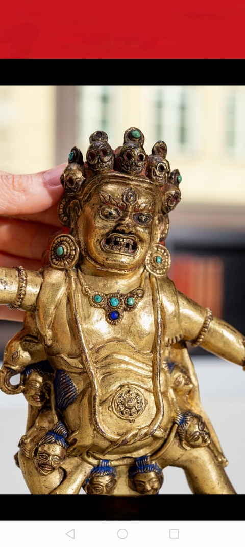 古玩銅器造像真品鑒賞圖