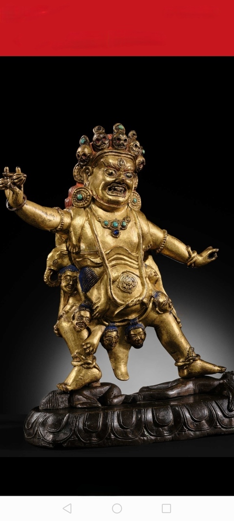 古玩銅器造像真品鑒賞圖