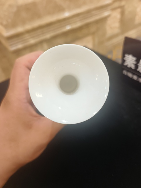 古玩陶瓷彩繪薄胎瓶真品鑒賞圖