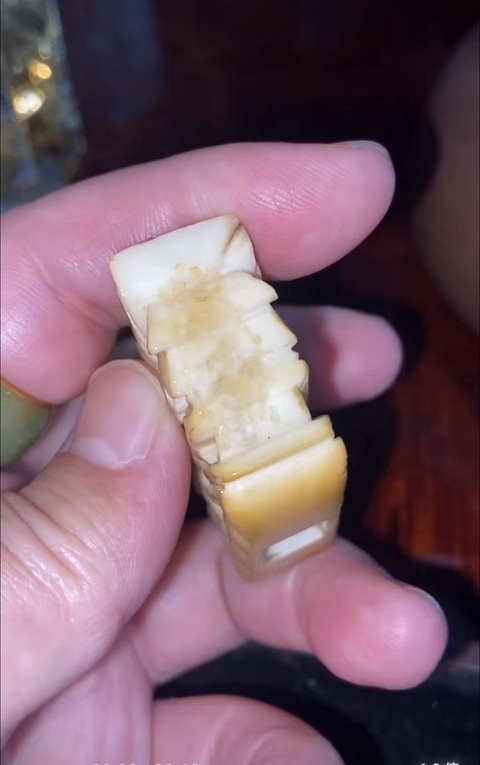 古玩雜項虬角真品鑒賞圖