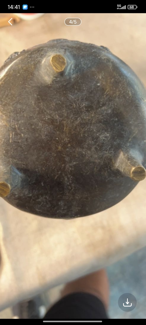 古玩銅器銅爐拍賣，當前價格0元