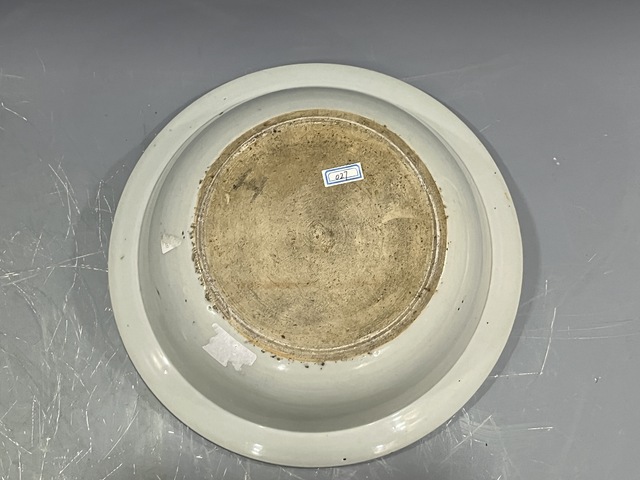 古玩陶瓷粉彩一路連科紋折沿盆真品鑒賞圖