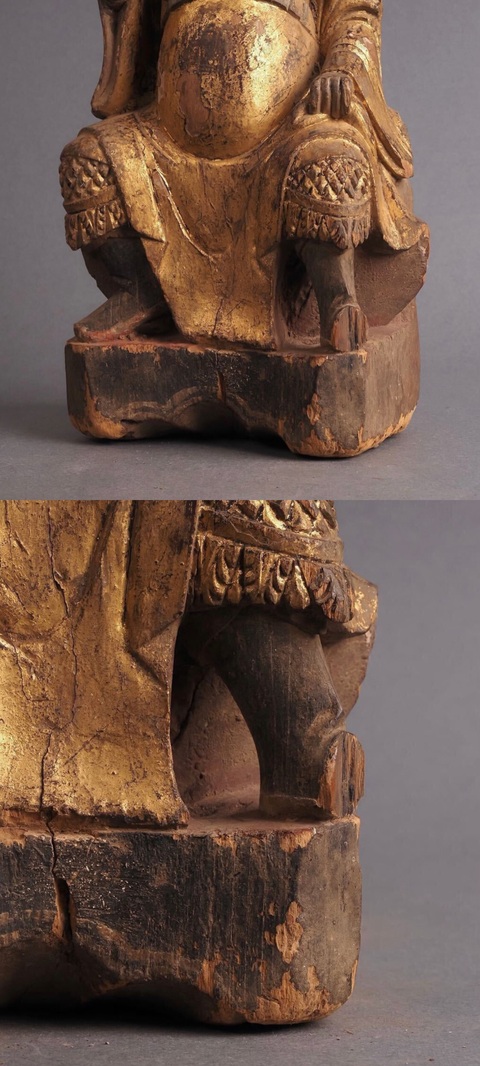 古玩雜項木雕真品鑒賞圖