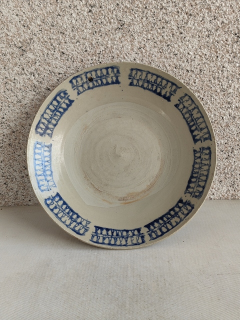 古玩陶瓷青花盤真品鑒賞圖