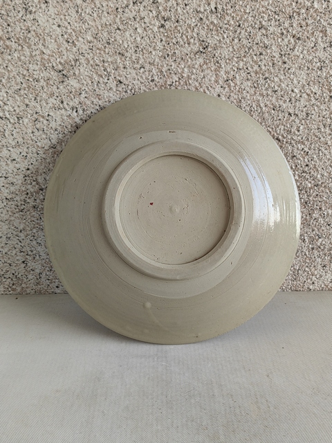 古玩陶瓷青花盤真品鑒賞圖