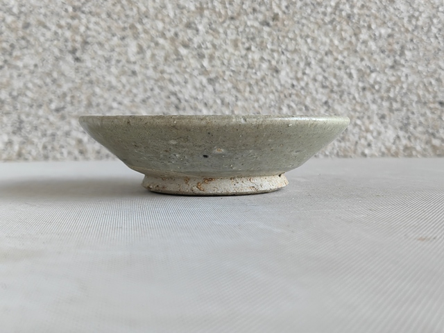 古玩陶瓷青釉盤真品鑒賞圖