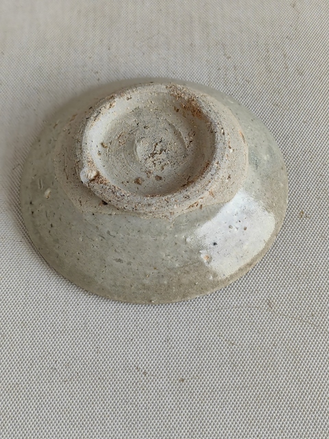 古玩陶瓷青釉盤真品鑒賞圖