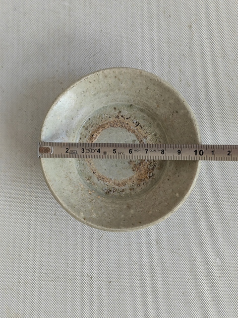 古玩陶瓷青釉盤真品鑒賞圖