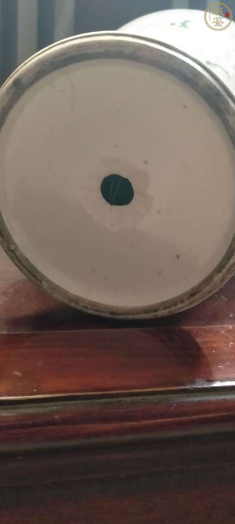 古玩陶瓷民國(guó)細(xì)路粉彩瓶真品鑒賞圖