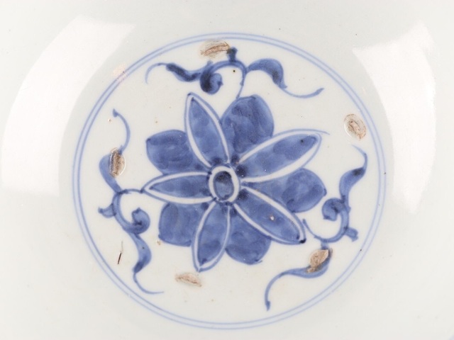 古玩陶瓷青花花卉紋碗拍賣,當前價格15888元