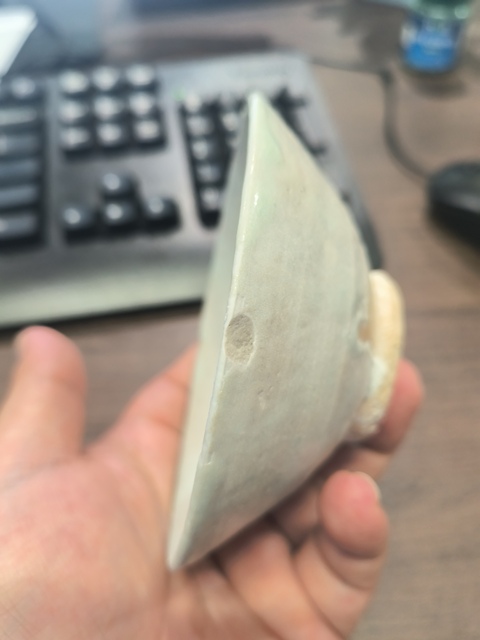 古玩陶瓷青白釉斗笠碗真品鑒賞圖