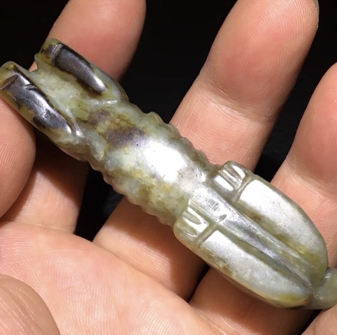 古玩玉器仿古玉狗真品鑒賞圖