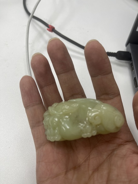古玩玉器貔貅真品鑒賞圖