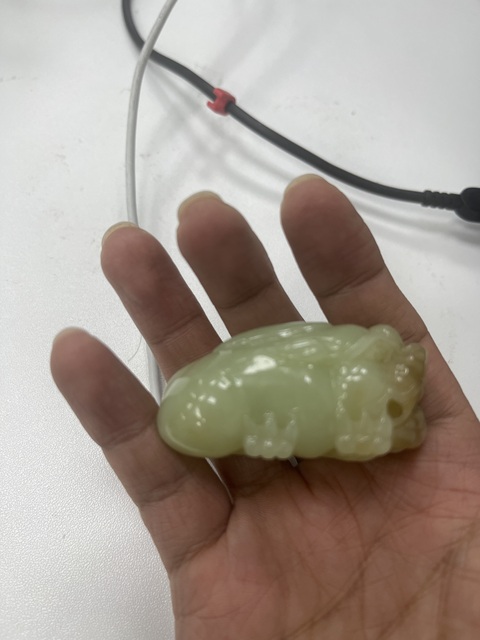 古玩玉器貔貅真品鑒賞圖