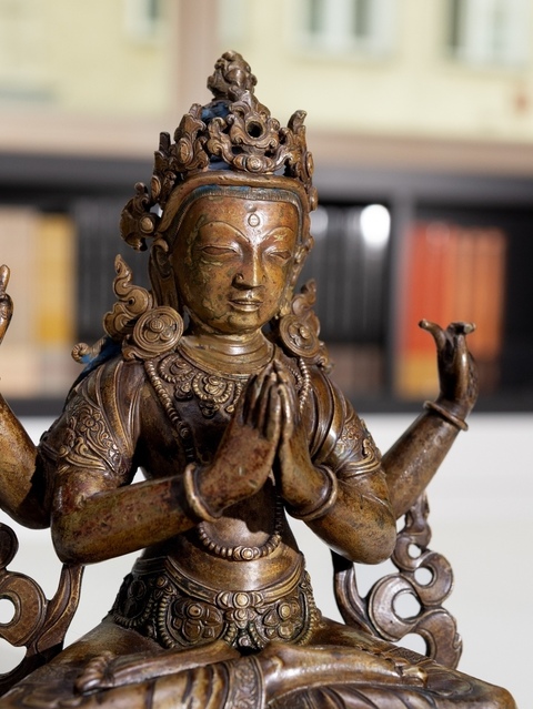 古玩銅器造像真品鑒賞圖