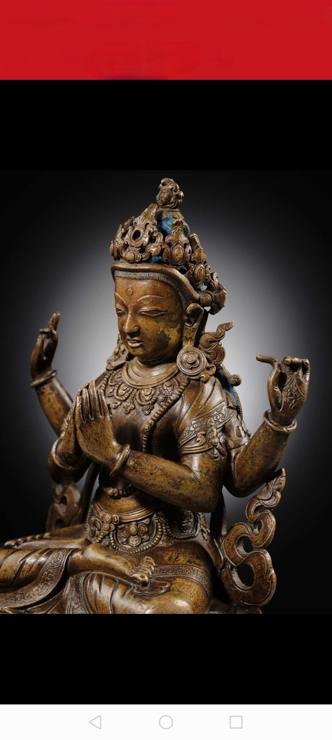 古玩銅器造像真品鑒賞圖