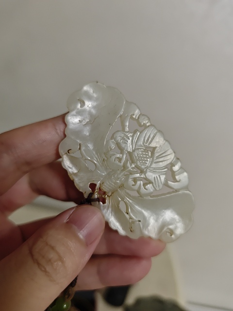 古玩玉器和田玉佩真品鑒賞圖