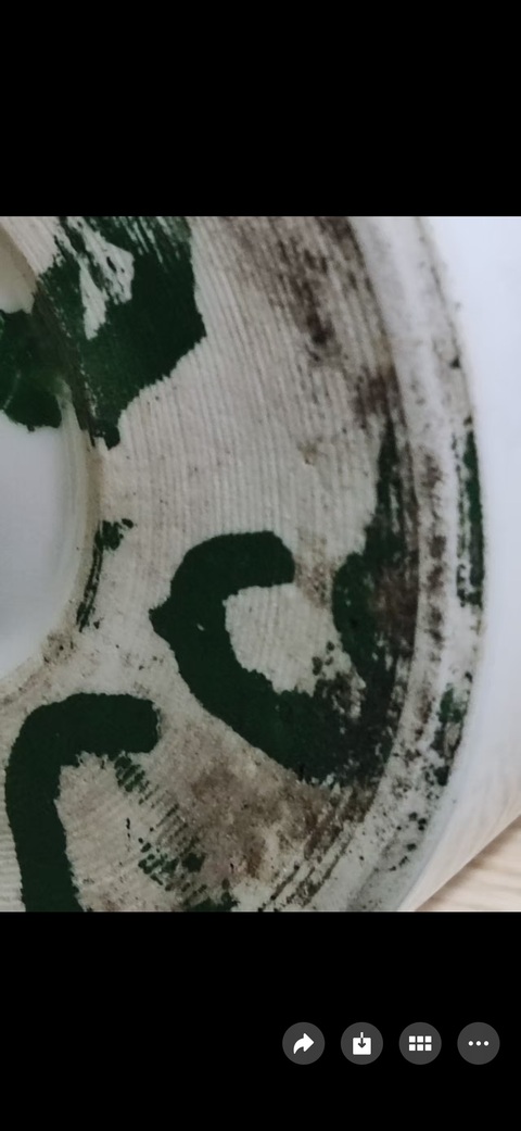 古玩陶瓷仕女紋新粉彩玉璧底帽筒真品鑒賞圖