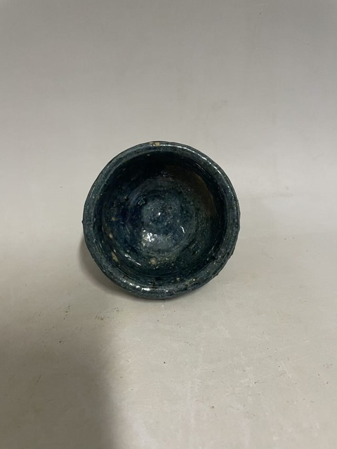 古玩陶瓷唐·藍(lán)釉杯真品鑒賞圖