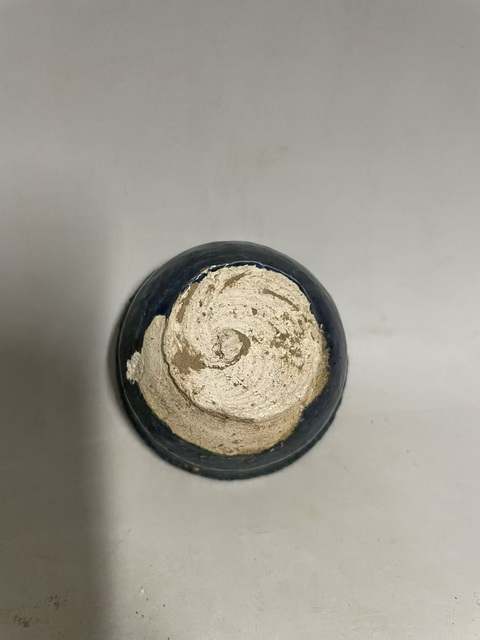 古玩陶瓷唐·藍(lán)釉杯真品鑒賞圖