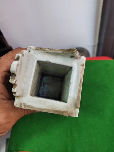 古玩陶瓷清代白釉器真品鑒賞圖