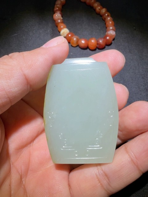 古玩玉器玉牌真品鑒賞圖