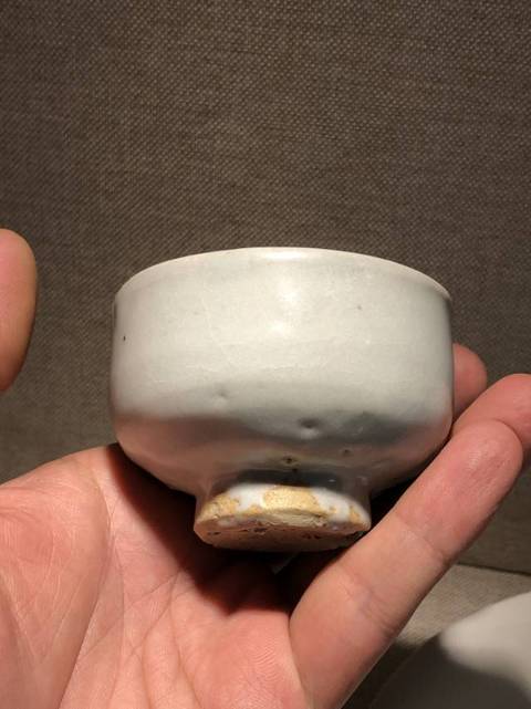 古玩陶瓷白釉杯真品鑒賞圖