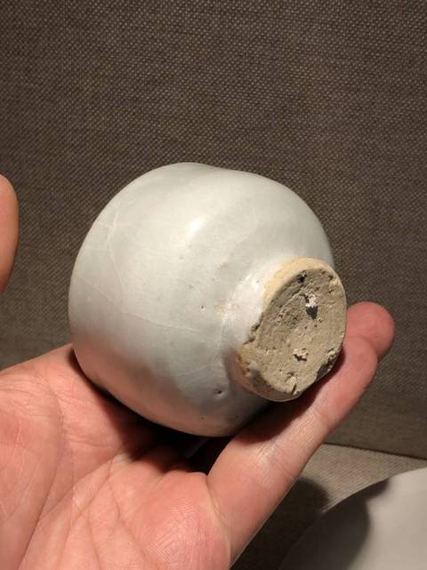 古玩陶瓷白釉杯真品鑒賞圖
