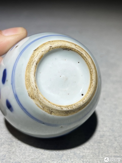 古玩陶瓷人物紋青花罐真品鑒賞圖